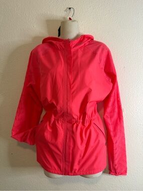 Women’s Lightweight Hooded Windbreaker Jacket - Bright Pink - under armour